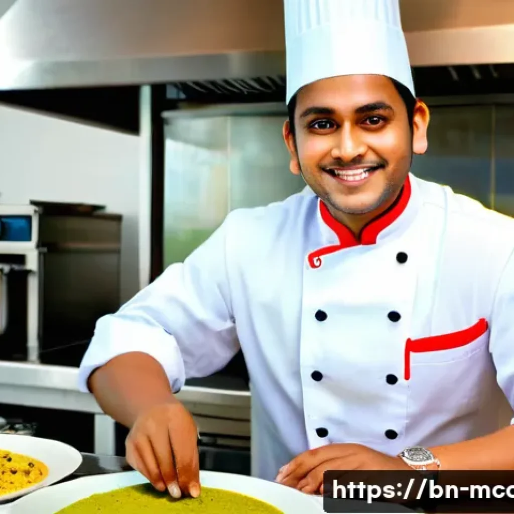 다문화 요리사 채용 공고 분석 - **Prompt 1: Global Bengali Culinary Ambassador**
"A vibrant, dynamic full-body shot of a young a...